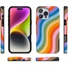 image:imageCasely iPhone 16 Pro Max Case  Mushroom Magic  Retro Floral  Compatible with MagSafe  Classic Ultra Slim DesignLove for All  Rainbow Pride