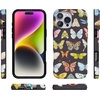 image:imageCasely iPhone 16 Pro Max Case  Mushroom Magic  Retro Floral  Compatible with MagSafe  Classic Ultra Slim DesignMidnight Monarch  Jenna Palek x Casely
