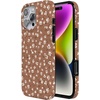 image:imageCasely iPhone 16 Pro Max Case  Mushroom Magic  Retro Floral  Compatible with MagSafe  Classic Ultra Slim DesignMocha Meadow  Tiny Flowers