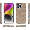image:imageCasely iPhone 16 Pro Max Case  Mushroom Magic  Retro Floral  Compatible with MagSafe  Classic Ultra Slim DesignMocha Ripple  Brown Waves
