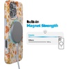 image:imageCasely iPhone 16 Pro Max Case  Mushroom Magic  Retro Floral  Compatible with MagSafe  Classic Ultra Slim DesignMushroom Magic  Retro Floral