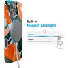 image:imageCasely iPhone 16 Pro Max Case  Mushroom Magic  Retro Floral  Compatible with MagSafe  Classic Ultra Slim DesignOf Quartz  Sculpted Marble