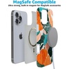 image:imageCasely iPhone 16 Pro Max Case  Mushroom Magic  Retro Floral  Compatible with MagSafe  Classic Ultra Slim DesignOf Quartz  Sculpted Marble