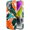 image:imageCasely iPhone 16 Pro Max Case  Mushroom Magic  Retro Floral  Compatible with MagSafe  Classic Ultra Slim DesignOf Quartz  Sculpted Marble