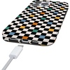 image:imageCasely iPhone 16 Pro Max Case  Mushroom Magic  Retro Floral  Compatible with MagSafe  Classic Ultra Slim DesignOld Skool  Retro Checkerboard