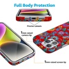 image:imageCasely iPhone 16 Pro Max Case  Mushroom Magic  Retro Floral  Compatible with MagSafe  Classic Ultra Slim DesignPainted Flowers  Frida Kahlo Floral