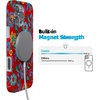 image:imageCasely iPhone 16 Pro Max Case  Mushroom Magic  Retro Floral  Compatible with MagSafe  Classic Ultra Slim DesignPainted Flowers  Frida Kahlo Floral
