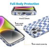 image:imageCasely iPhone 16 Pro Max Case  Mushroom Magic  Retro Floral  Compatible with MagSafe  Classic Ultra Slim DesignReality Check  Periwinkle