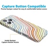 image:imageCasely iPhone 16 Pro Max Case  Mushroom Magic  Retro Floral  Compatible with MagSafe  Classic Ultra Slim DesignRide The Wave  Pastel Rainbow Lined