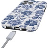 image:imageCasely iPhone 16 Pro Max Case  Mushroom Magic  Retro Floral  Compatible with MagSafe  Classic Ultra Slim DesignRose to Fame  Blue  White Rose Floral
