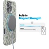 image:imageCasely iPhone 16 Pro Max Case  Mushroom Magic  Retro Floral  Compatible with MagSafe  Classic Ultra Slim DesignSage Tapestry  Floral Vines