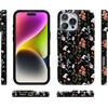 image:imageCasely iPhone 16 Pro Max Case  Mushroom Magic  Retro Floral  Compatible with MagSafe  Classic Ultra Slim DesignSecret Garden  Mixed Floral