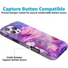 image:imageCasely iPhone 16 Pro Max Case  Mushroom Magic  Retro Floral  Compatible with MagSafe  Classic Ultra Slim DesignTie Dying Over You  Purple Marble
