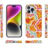 image:imageCasely iPhone 16 Pro Max Case  Mushroom Magic  Retro Floral  Compatible with MagSafe  Classic Ultra Slim DesignTropical Color Splash  Abstract Retro