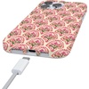 image:imageCasely iPhone 16 Pro Max Case  Mushroom Magic  Retro Floral  Compatible with MagSafe  Classic Ultra Slim DesignTulip Tapestry  Jenna Palek x Casely