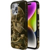 image:imageCasely iPhone 16 Pro Max Case  Mushroom Magic  Retro Floral  Compatible with MagSafe  Classic Ultra Slim DesignVan Gogh  Skull of a Skeleton with Burning Cig