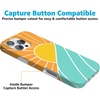image:imageCasely iPhone 16 Pro Max Case  Mushroom Magic  Retro Floral  Compatible with MagSafe  Classic Ultra Slim DesignWaves  Rays  Sunshine