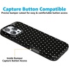image:imageCasely iPhone 16 Pro Max Case  On the Dot  Black Polka Dot  Compatible with MagSafe  Classic Ultra Slim Design