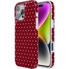 image:imageCasely iPhone 16 Pro Max Case  On the Dot  Maroon Polka Dot  Compatible with MagSafe  Classic Ultra Slim Design