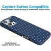 image:imageCasely iPhone 16 Pro Max Case  On the Dot  Navy Polka Dot  Compatible with MagSafe  Classic Ultra Slim Design