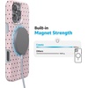 image:imageCasely iPhone 16 Pro Max Case  On the Dot  Pink amp Brown Polka Dot  Compatible with MagSafe  Classic Ultra Slim Design