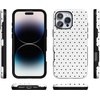 image:imageCasely iPhone 16 Pro Max Case  On the Dot  White Polka Dot  Bold Protective Design  Compatible with MagSafe