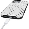 image:imageCasely iPhone 16 Pro Max Case  On the Dot  White Polka Dot  Bold Protective Design  Compatible with MagSafe