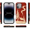 image:imageCasely iPhone 16 Pro Max Case  Snowed in  Cozy Winter  Bold Protective Design  MagSafe Compatible Design