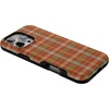 image:imageCasely iPhone 16 Pro Max Case  Spiced Chai  Fall Plaid  Bold Protective Design  MagSafe Compatible Design
