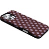 image:imageCasely iPhone 16 Pro Max Case  Spotted in SoHo  Burgundy Polka Dot  Bold Protective Design  Compatible with MagSafe