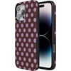 image:imageCasely iPhone 16 Pro Max Case  Spotted in SoHo  Burgundy Polka Dot  Bold Protective Design  Compatible with MagSafe