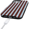 image:imageCasely iPhone 16 Pro Max Case  Sunday in Brooklyn  Chocolate Blue Stripes  Bold Protective Design  Compatible with MagSafe