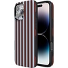 image:imageCasely iPhone 16 Pro Max Case  Sunday in Brooklyn  Chocolate Blue Stripes  Bold Protective Design  Compatible with MagSafe