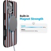 image:imageCasely iPhone 16 Pro Max Case  Sunday in Brooklyn  Chocolate Blue Stripes  Bold Protective Design  Compatible with MagSafe