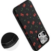 image:imageCasely iPhone 16 Pro Max Case  Sweet Revenge  Cherry Skulls  Bold Protective Design  Compatible with MagSafe