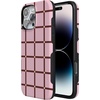 image:imageCasely iPhone 16 Pro Max Case  Uptown Gridlock  Pink Checkerboard  Bold Protective Design  Compatible with MagSafe