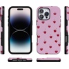 image:imageCasely iPhone 16 Pro Max Case  Very Cherry  Painted Cherries  Bold Protective Design  MagSafe Compatible Design