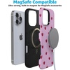 image:imageCasely iPhone 16 Pro Max Case  Very Cherry  Painted Cherries  Bold Protective Design  MagSafe Compatible Design