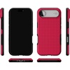 image:imageCasely iPhone 17 Air Case  Best Dressed  Red Houndstooth  Bold Protective Design  MagSafe Compatible Design