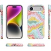 image:imageCasely iPhone 17 Air Case  Coquette Girlie  Pastel Bows  Compatible with MagSafe  Classic Ultra Slim DesignColor Me Happy  Doodle Colorblock