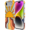 image:imageCasely iPhone 17 Air Case  Coquette Girlie  Pastel Bows  Compatible with MagSafe  Classic Ultra Slim DesignShine On  Retro Sunset