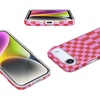 image:imageCasely iPhone 17 Air Case  Coquette Girlie  Pastel Bows  Compatible with MagSafe  Classic Ultra Slim DesignVibe Check  Pink Checkerboard