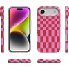image:imageCasely iPhone 17 Air Case  Coquette Girlie  Pastel Bows  Compatible with MagSafe  Classic Ultra Slim DesignVibe Check  Pink Checkerboard