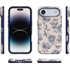 image:imageCasely iPhone 17 Air Case  Ink amp Iris  Vintage Floral  Bold Protective Design  Compatible with MagSafe