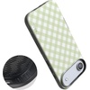 image:imageCasely iPhone 17 Air Case  Mint Lattice  Sunday Best  Bold Protective Design  Compatible with MagSafe