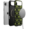 image:imageCasely iPhone 17 Air Case  Mystic Moths  Green Twilight  Bold Protective Design  MagSafe Compatible Design