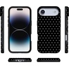 image:imageCasely iPhone 17 Air Case  On the Dot  Black Polka Dot  Bold Protective Design  Compatible with MagSafe