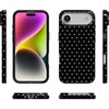 image:imageCasely iPhone 17 Air Case  On the Dot  Black Polka Dot  Compatible with MagSafe  Classic Ultra Slim Design