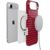 image:imageCasely iPhone 17 Air Case  On the Dot  Maroon Polka Dot  Compatible with MagSafe  Classic Ultra Slim Design