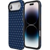 image:imageCasely iPhone 17 Air Case  On the Dot  Navy Polka Dot  Bold Protective Design  Compatible with MagSafe